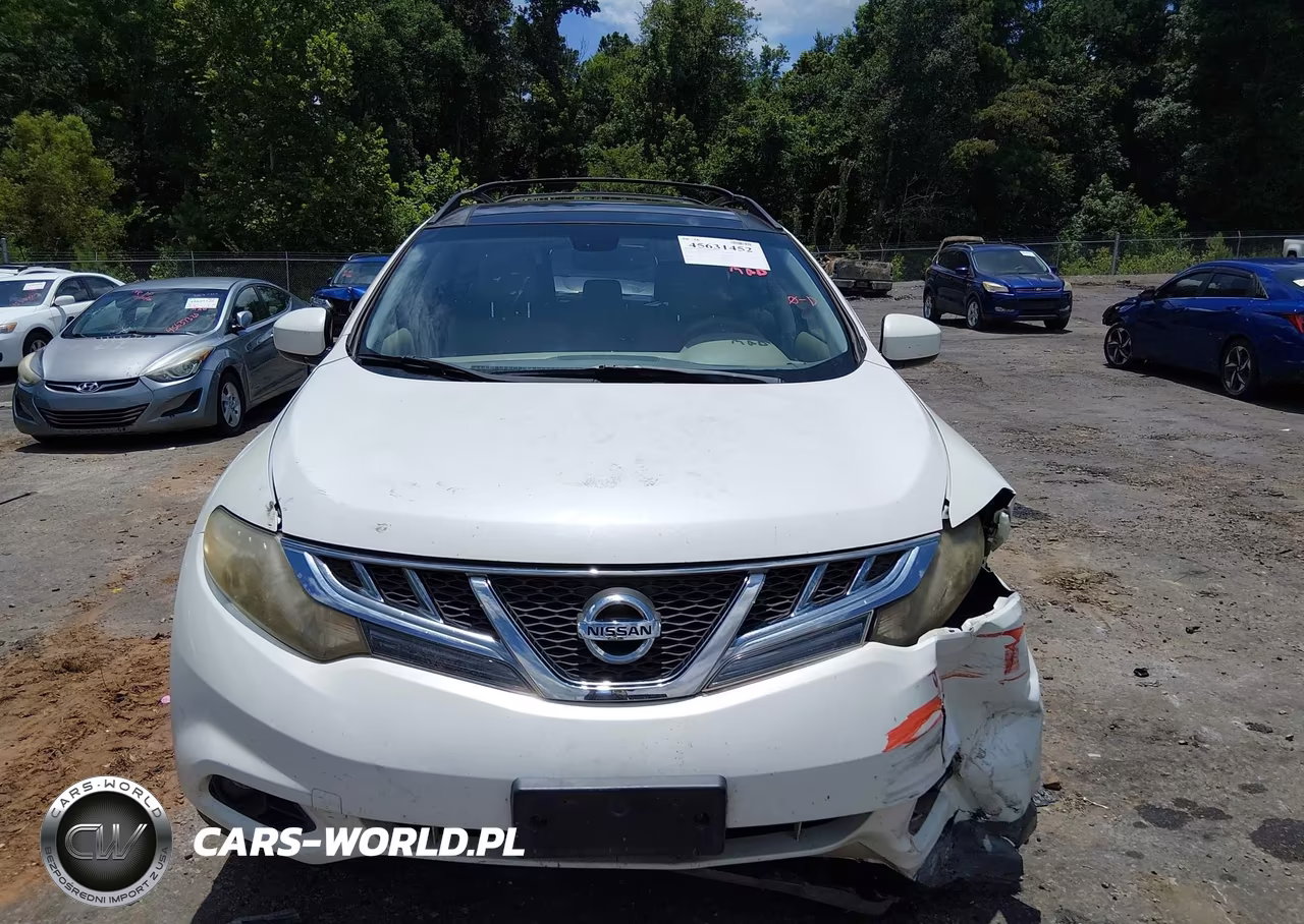2011 Nissan Murano Sl VIN:JN8AZ1MU7BW070158 - 12