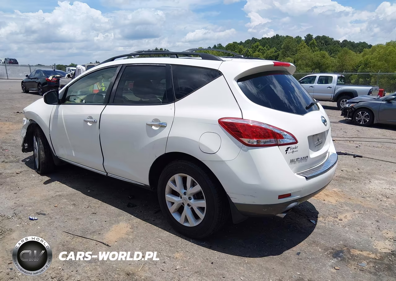 2011 Nissan Murano Sl VIN:JN8AZ1MU7BW070158 - 3