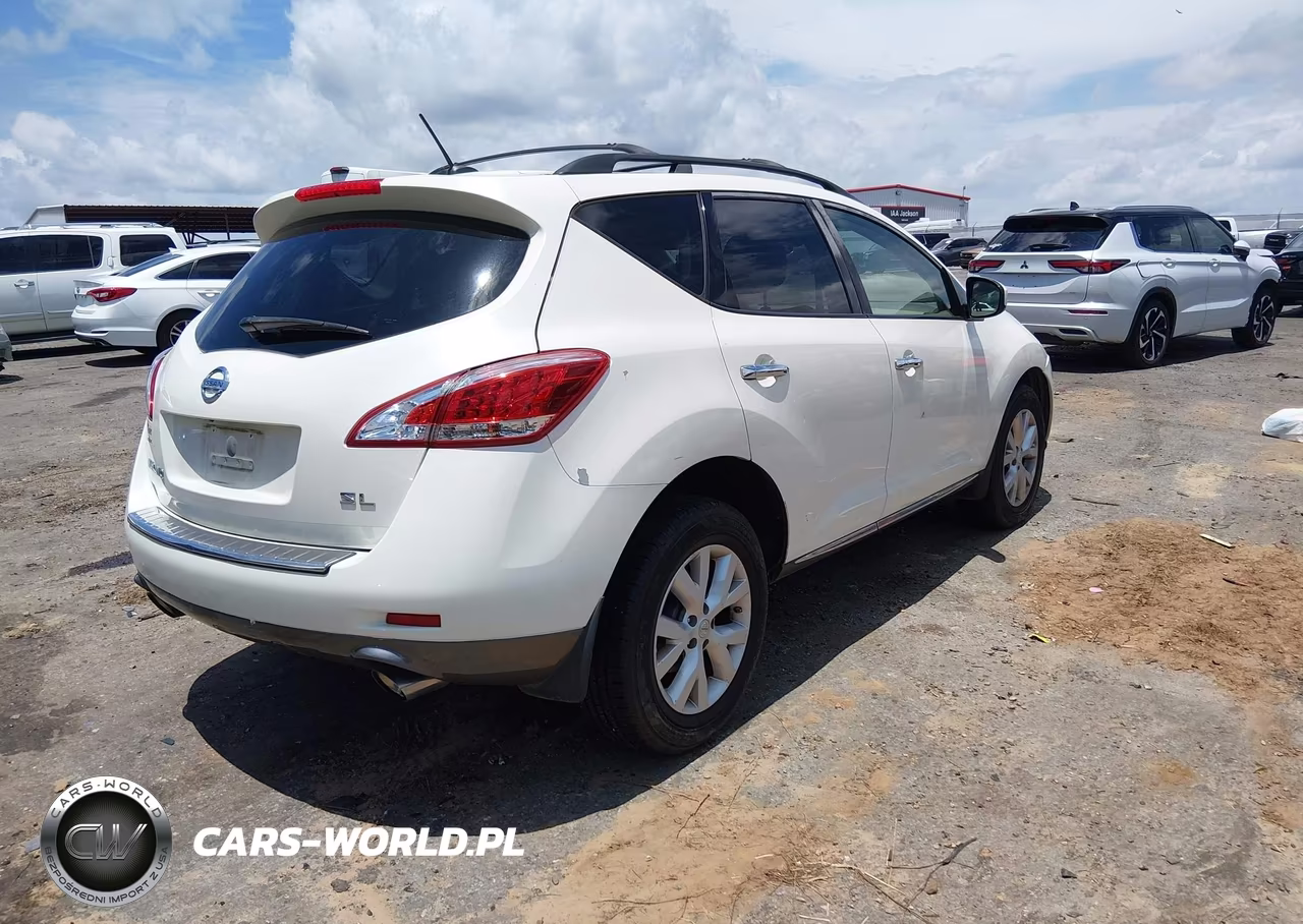 2011 Nissan Murano Sl VIN:JN8AZ1MU7BW070158 - 4