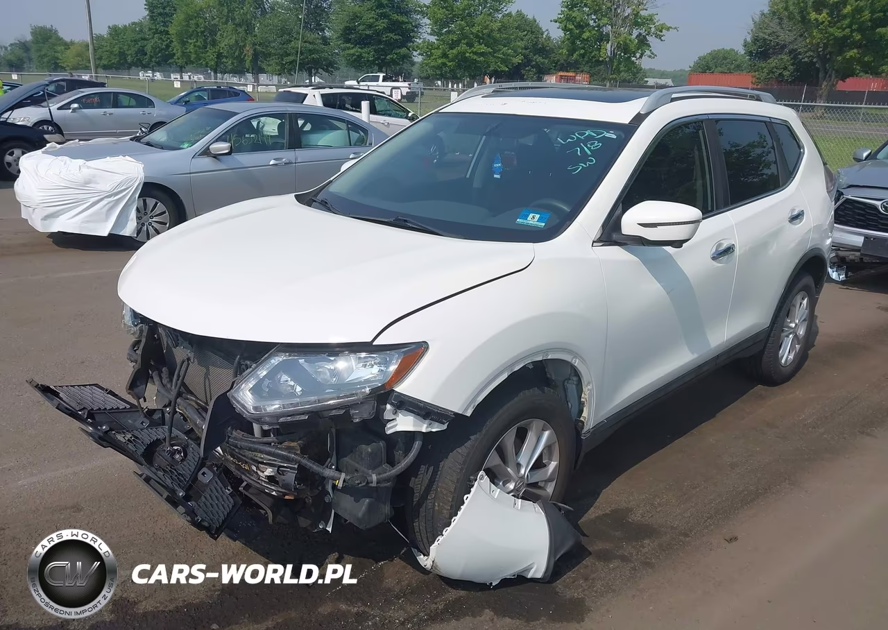 2016 Nissan Rogue Sv VIN:5N1AT2MV9GC871819 - 2