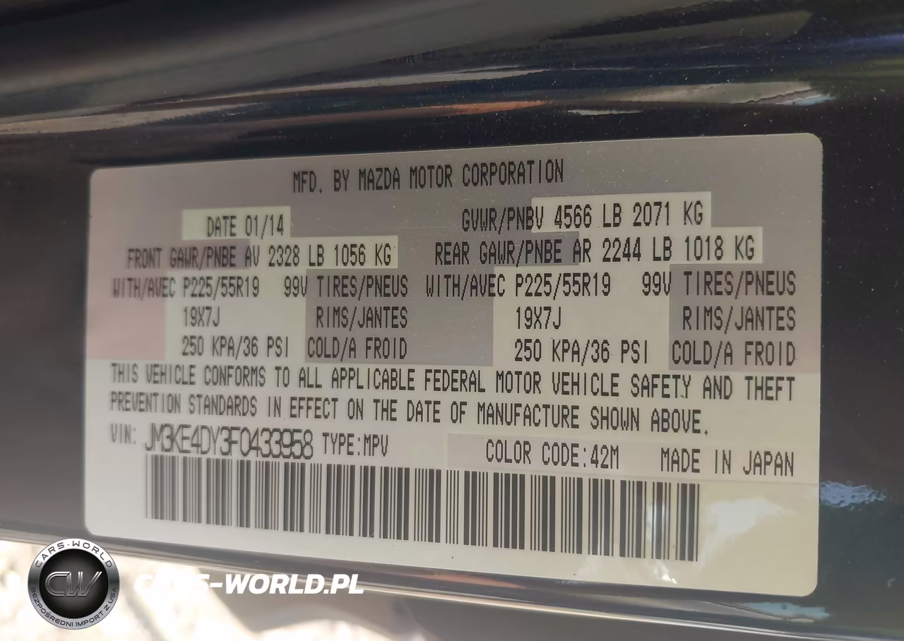 2015 Mazda Cx-5 Grand Touring VIN:JM3KE4DY3F0433958 - 9