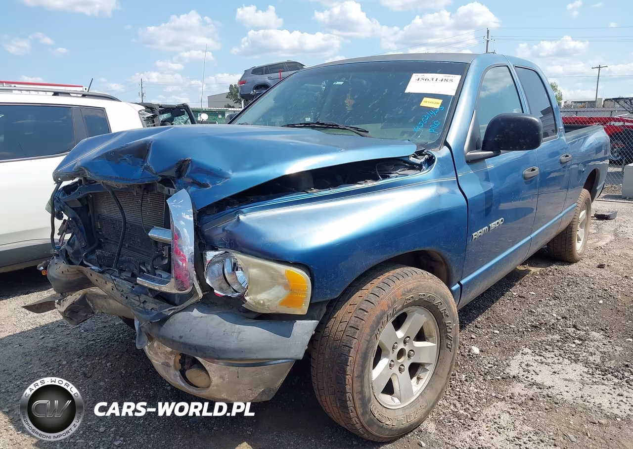 2002 Dodge Ram 1500 St VIN:3D7HA18N72G206684 - 2
