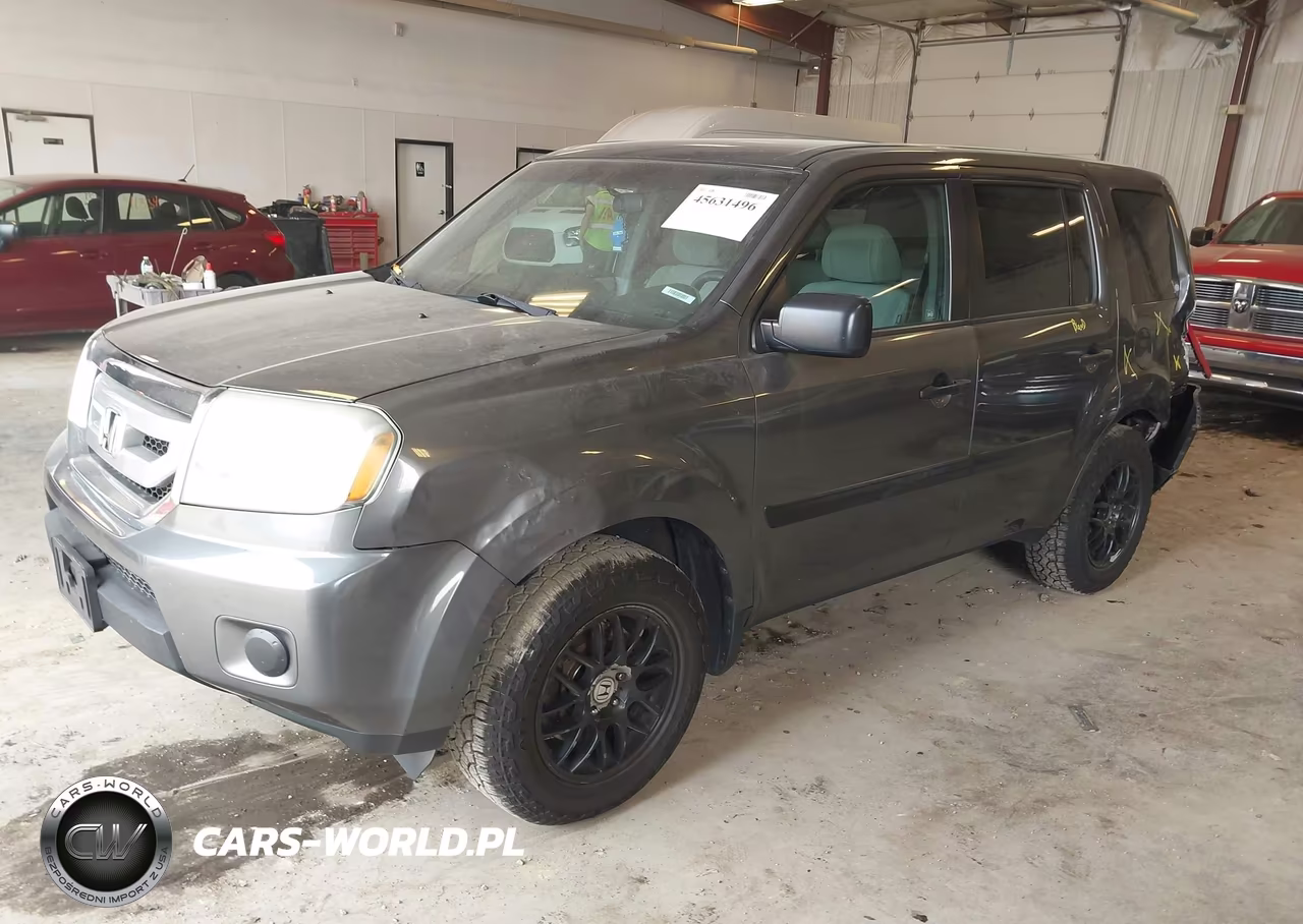 2011 Honda Pilot Lx VIN:5FNYF4H29BB075380 - 2