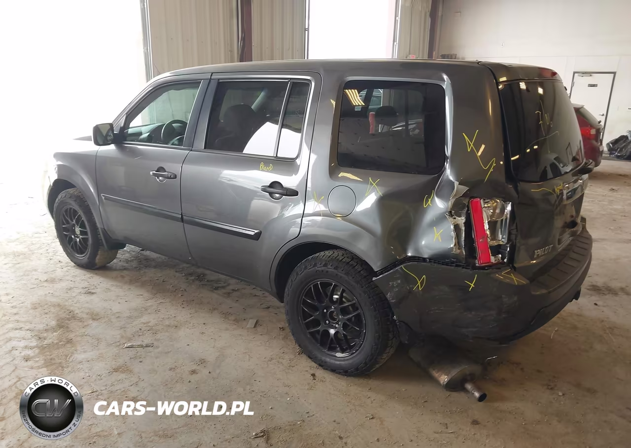 2011 Honda Pilot Lx VIN:5FNYF4H29BB075380 - 3