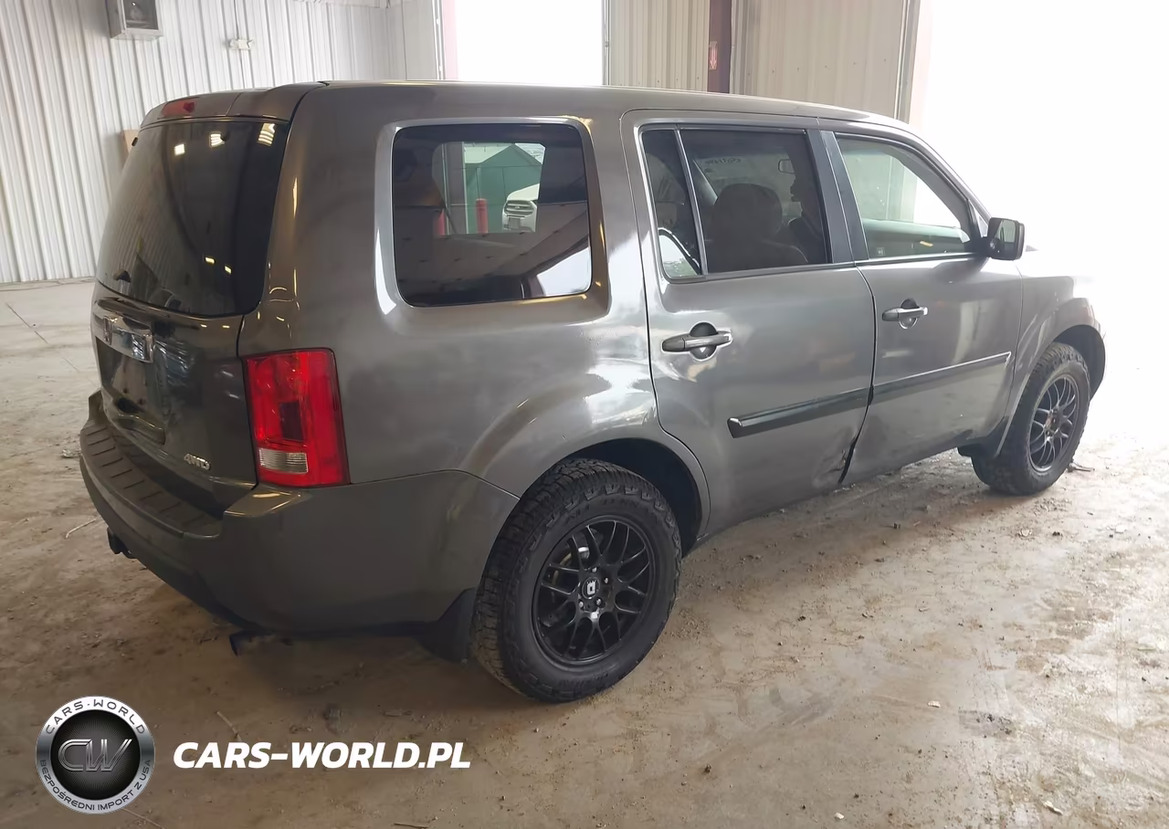 2011 Honda Pilot Lx VIN:5FNYF4H29BB075380 - 4