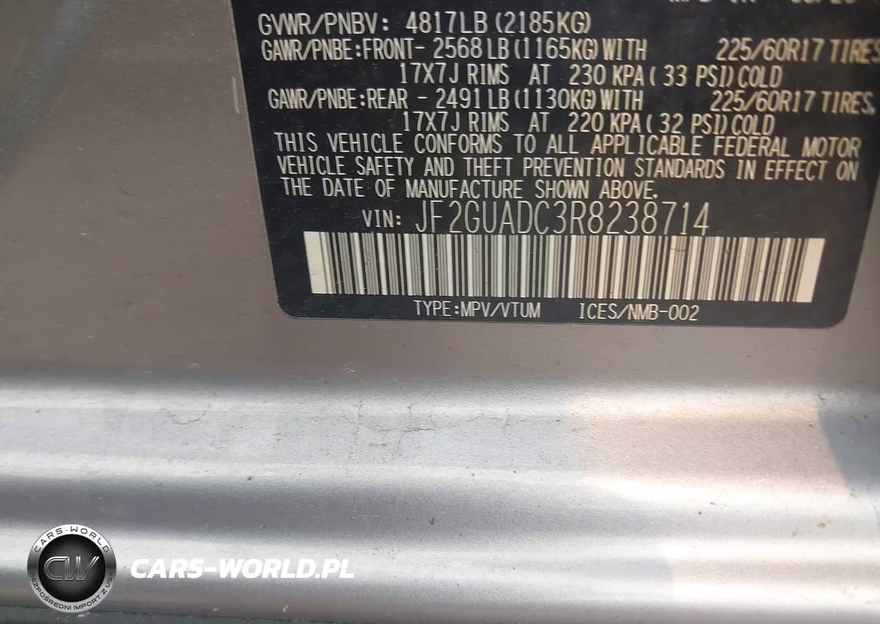 2024 Subaru Crosstrek Premium VIN:JF2GUADC3R8238714 - 9