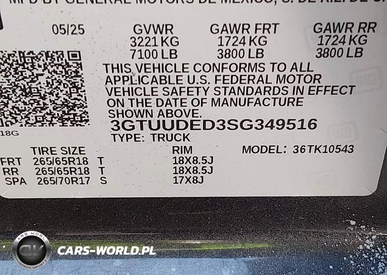 2025 GMC Sierra K1500 Slt VIN:3GTUUDED3SG349516 - 9