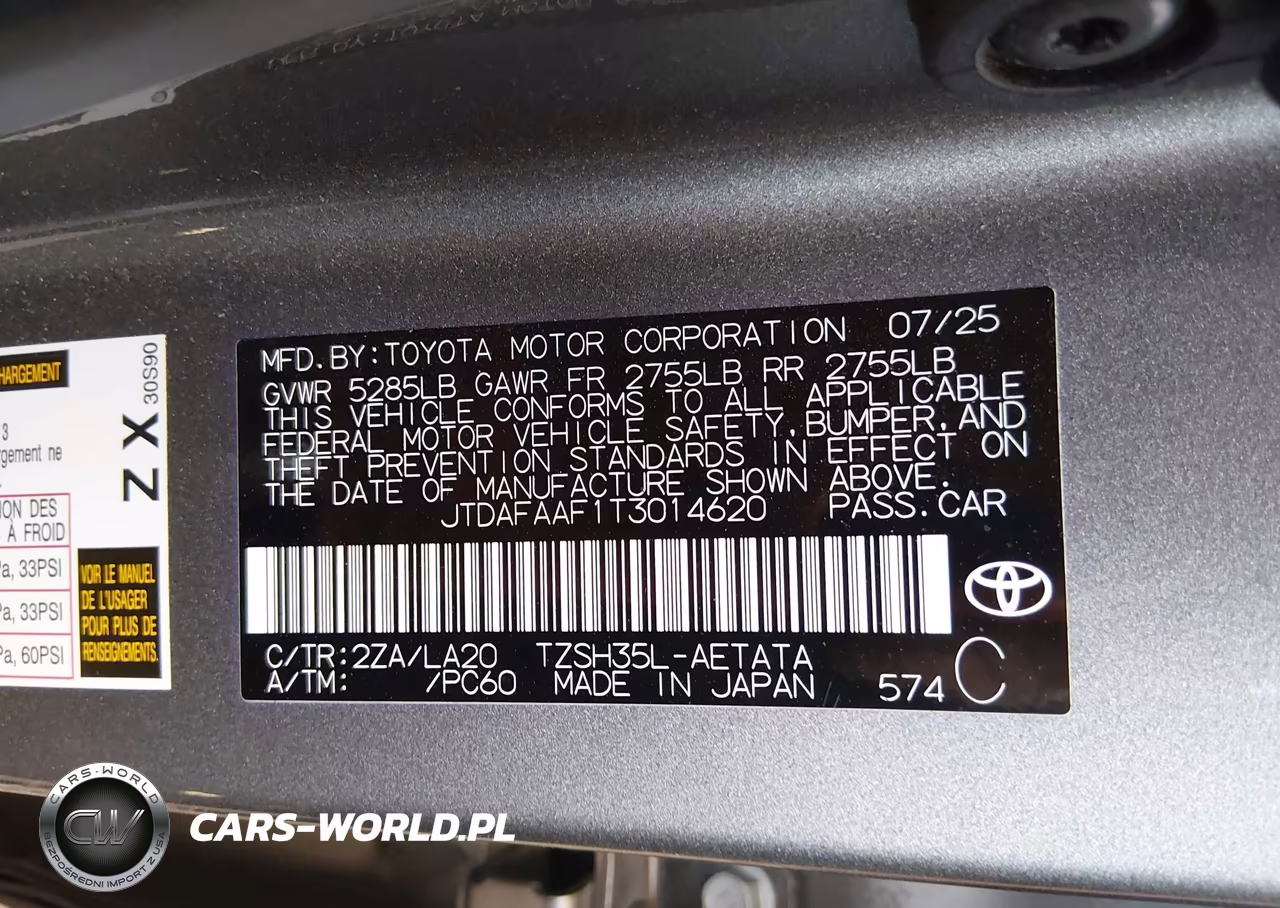 2026 Toyota Crown Platinum VIN:JTDAFAAF1T3014620 - 9