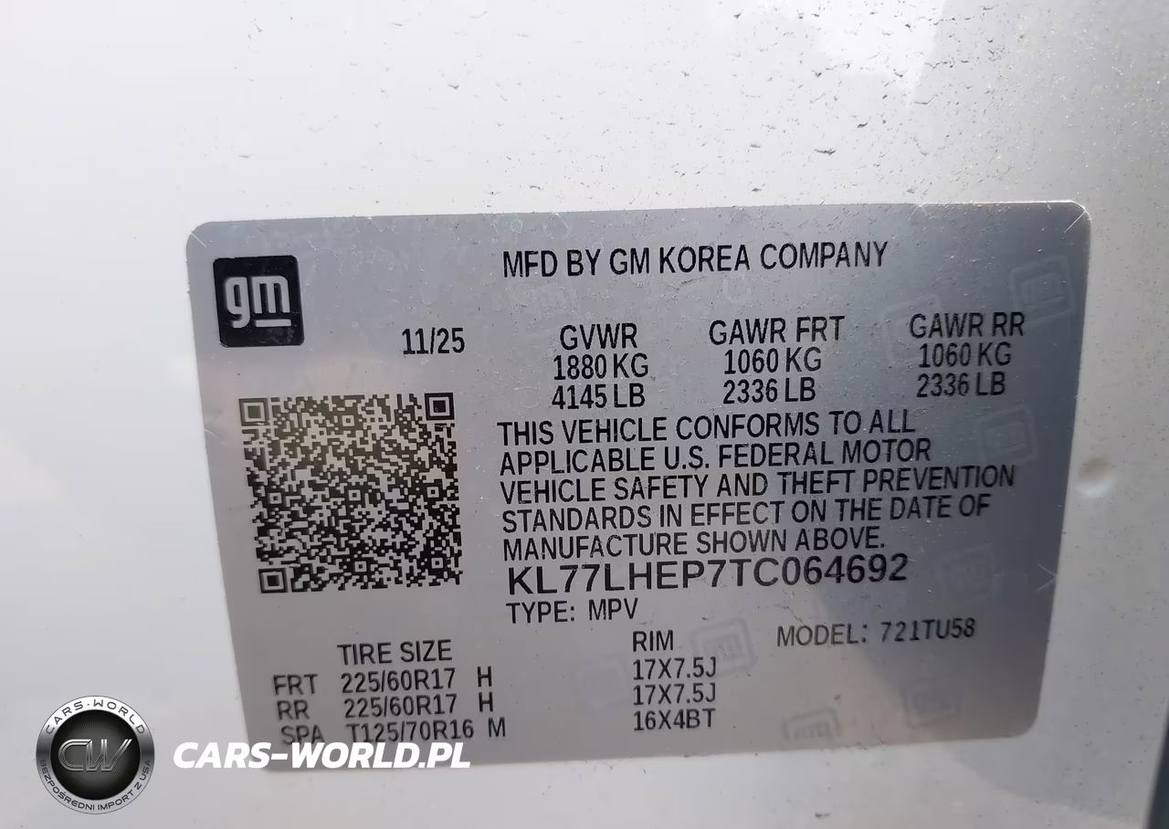 2026 Chevrolet Trax Fwd Lt VIN:KL77LHEP7TC064692 - 9