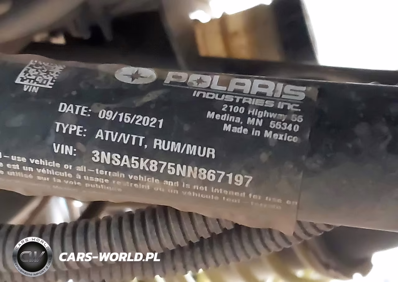 2022 Polaris Rzr Trail Ultimate VIN:3NSA5K875NN867197 - 10