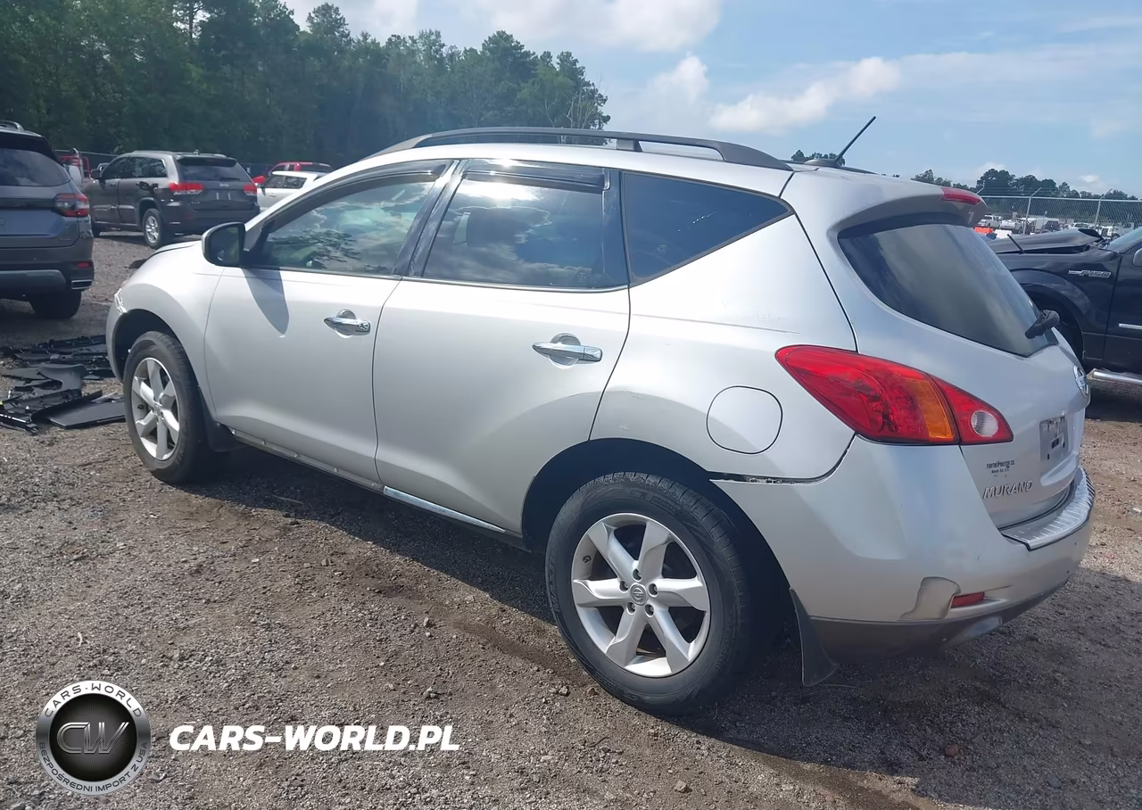 2009 Nissan Murano Sl VIN:JN8AZ18U29W030302 - 3