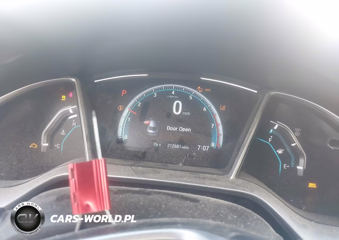 2019 Honda Civic Ex VIN:19XFC1F35KE006864 - 15