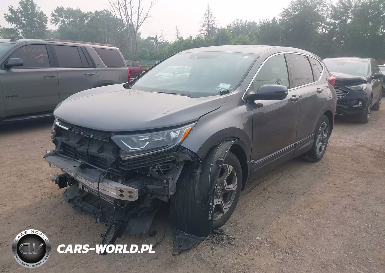 2018 Honda Cr-V Ex-L-Ex-L Navi VIN:5J6RW1H81JA011360 - 2