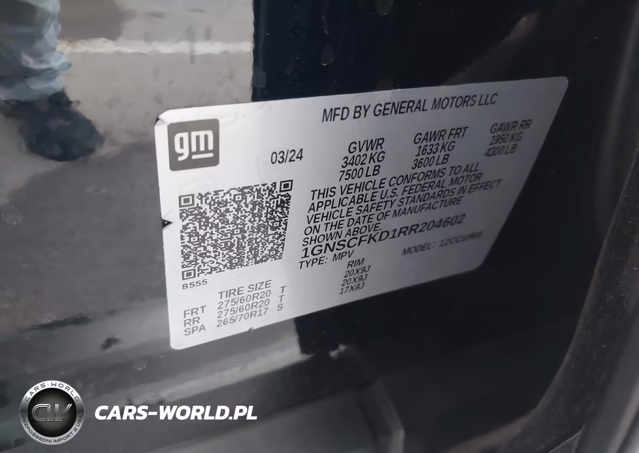 2024 Chevrolet Suburban 2Wd Premier VIN:1GNSCFKD1RR204602 - 9