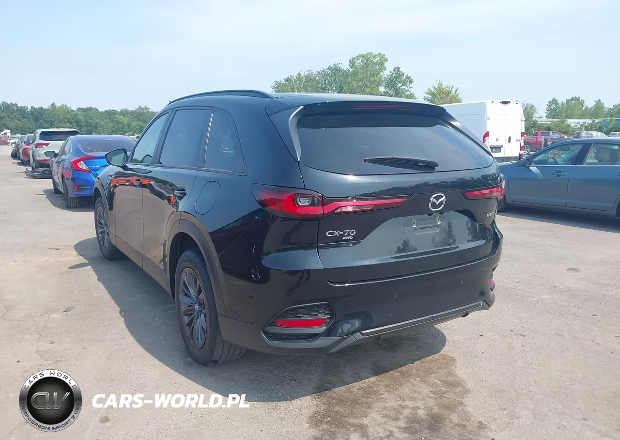 2025 Mazda Cx-70 3.3 Turbo Preferred Package VIN:JM3KJBHD9S1114088 - 3