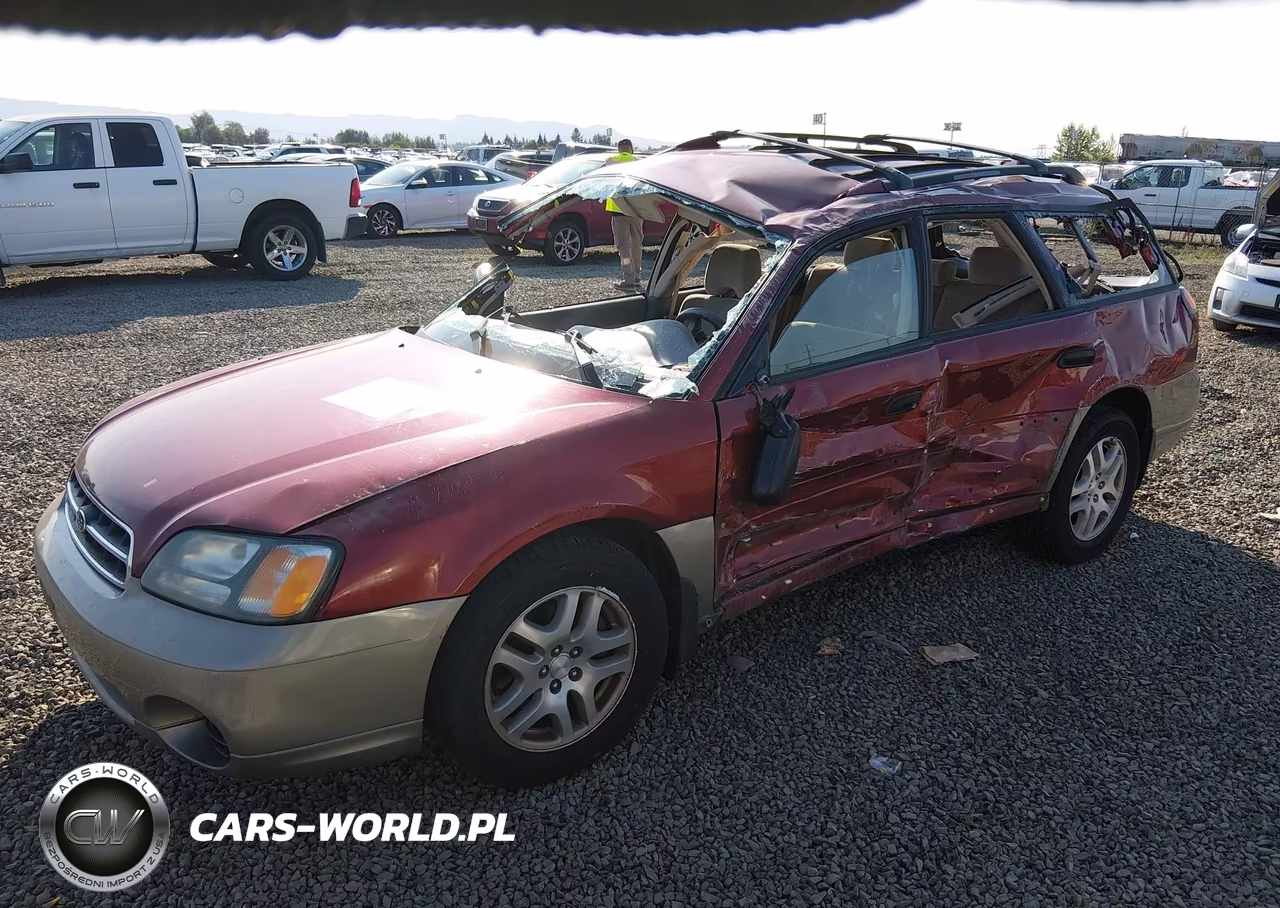 2002 Subaru Outback VIN:4S3BH665027617044 - 2