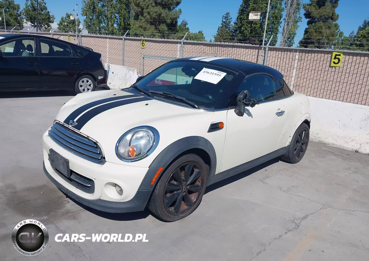 2015 Mini Coupe Cooper VIN:WMWSX1C55FT623314 - 2