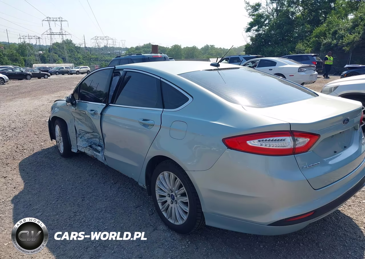 2014 Ford Fusion Hybrid Se VIN:3FA6P0LU5ER135198 - 3