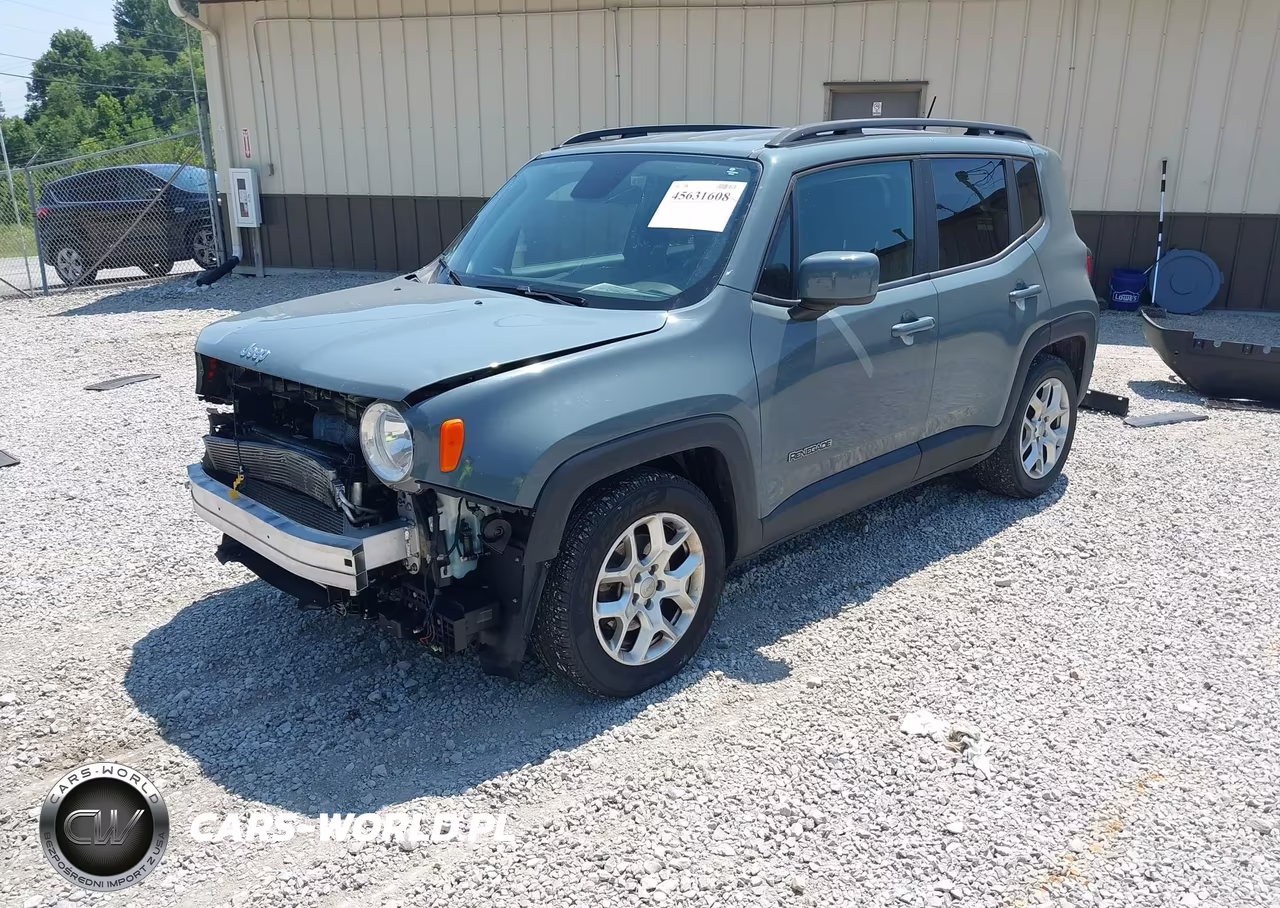 2018 Jeep Renegade Latitude Fwd VIN:ZACCJABB2JPJ30384 - 2