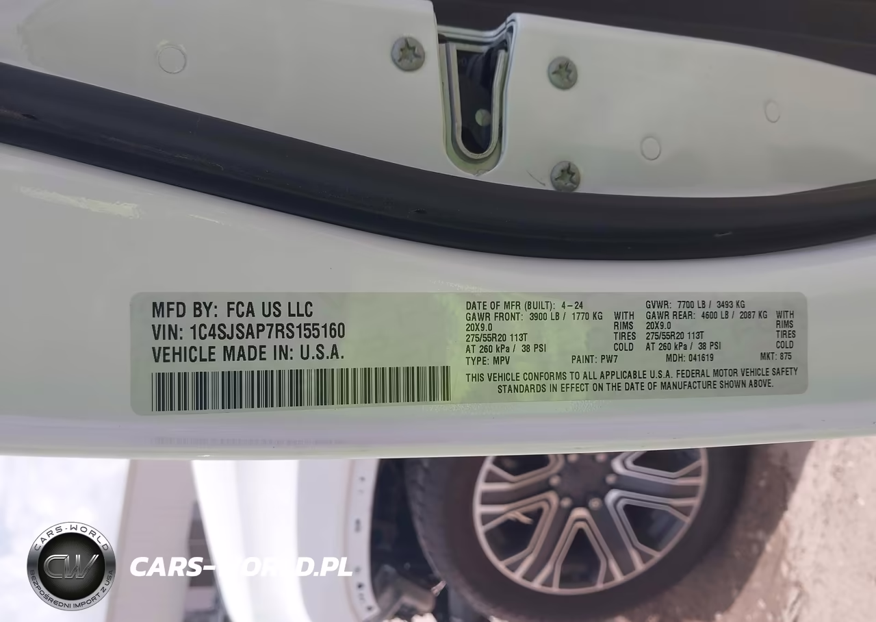 2024 Jeep Wagoneer L Series I 4X4 VIN:1C4SJSAP7RS155160 - 9