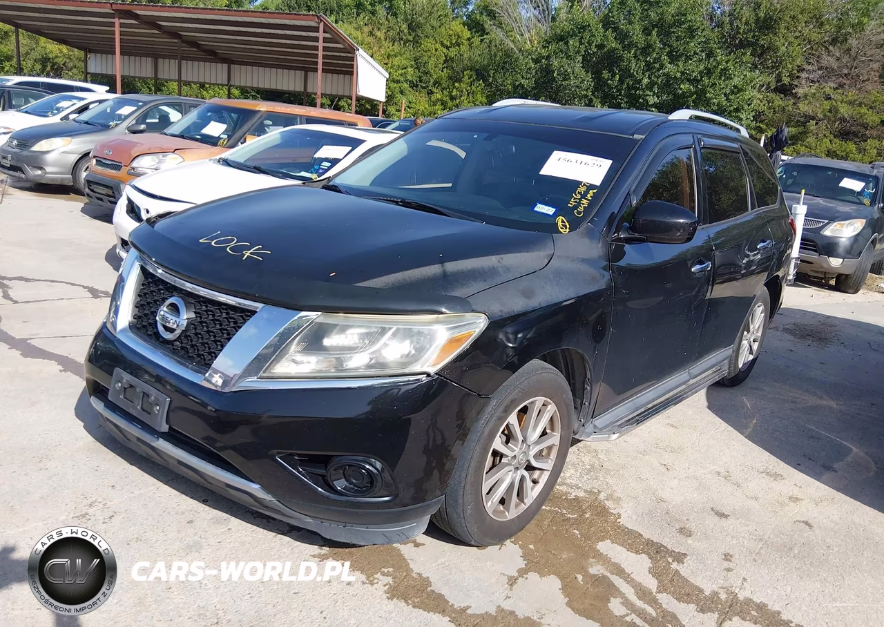 2014 Nissan Pathfinder Platinum-S-Sl-Sv VIN:5N1AR2MN1EC680519 - 2
