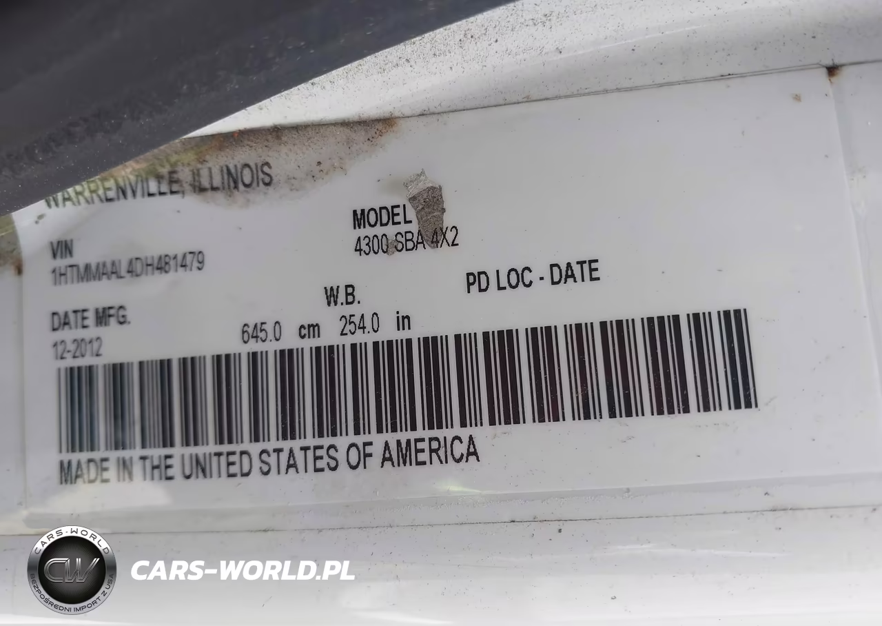 2013 International 4000 4300 VIN:1HTMMAAL4DH481479 - 8