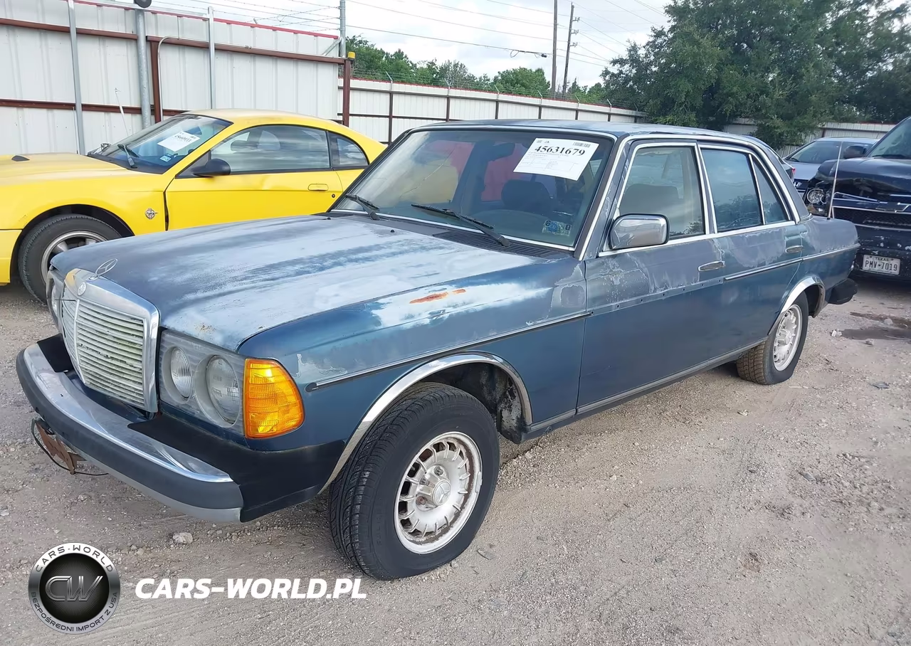 1984 Mercedes-Benz 300 Dt VIN:WDBAB33A7EA060975 - 2
