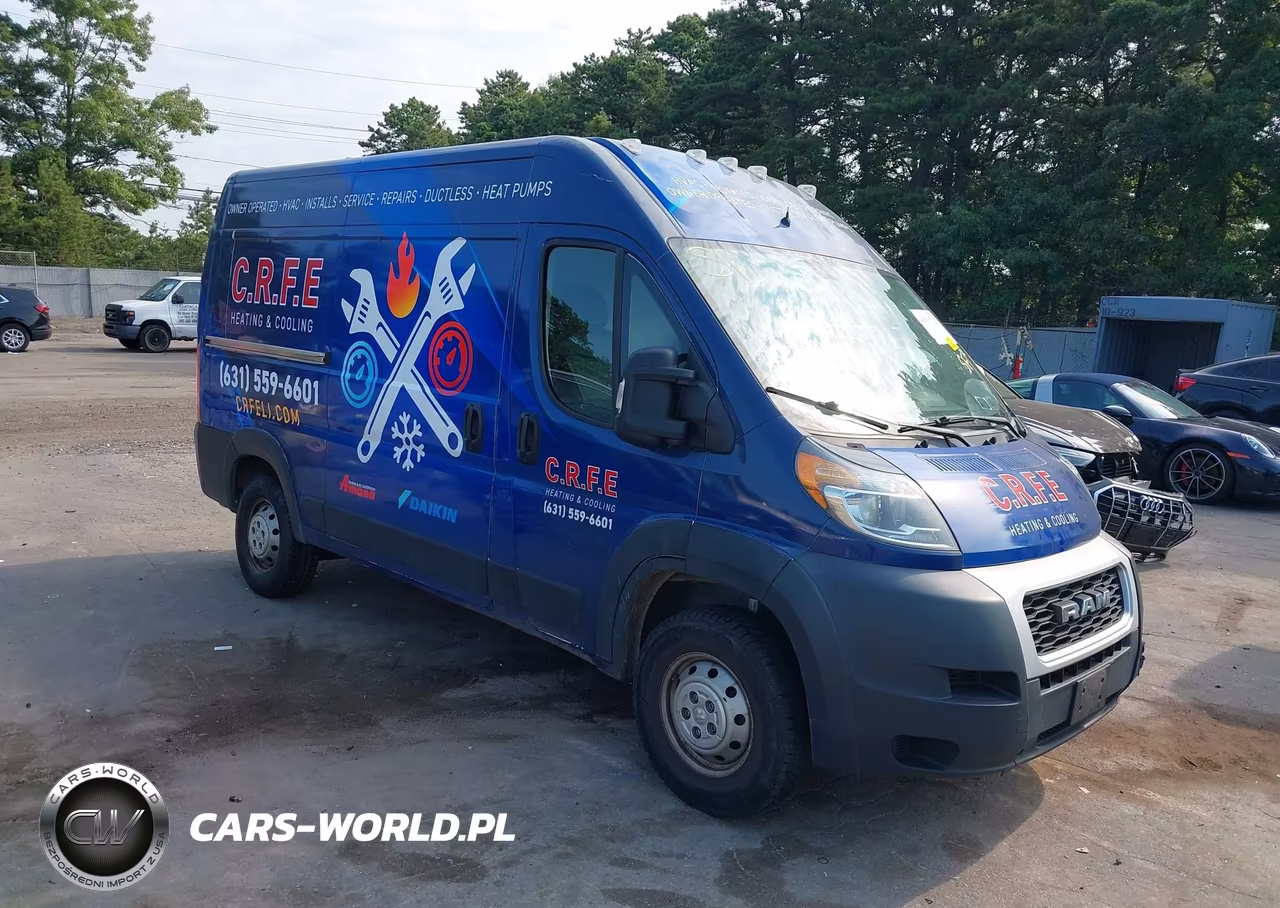 2019 Ram Promaster 1500 High Roof 136 Wb – zdjęcie 1 z 17