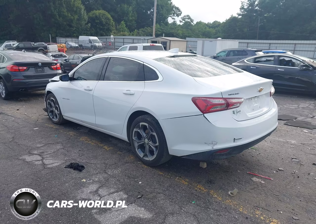 2020 Chevrolet Malibu Fwd Lt VIN:1G1ZD5ST3LF125083 - 3