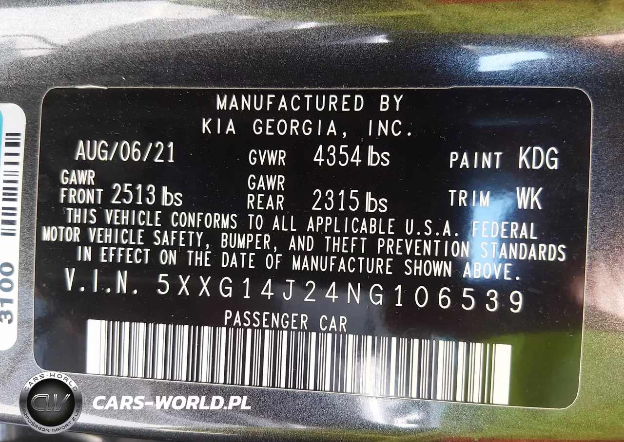 2022 Kia K5 Lxs VIN:5XXG14J24NG106539 - 9