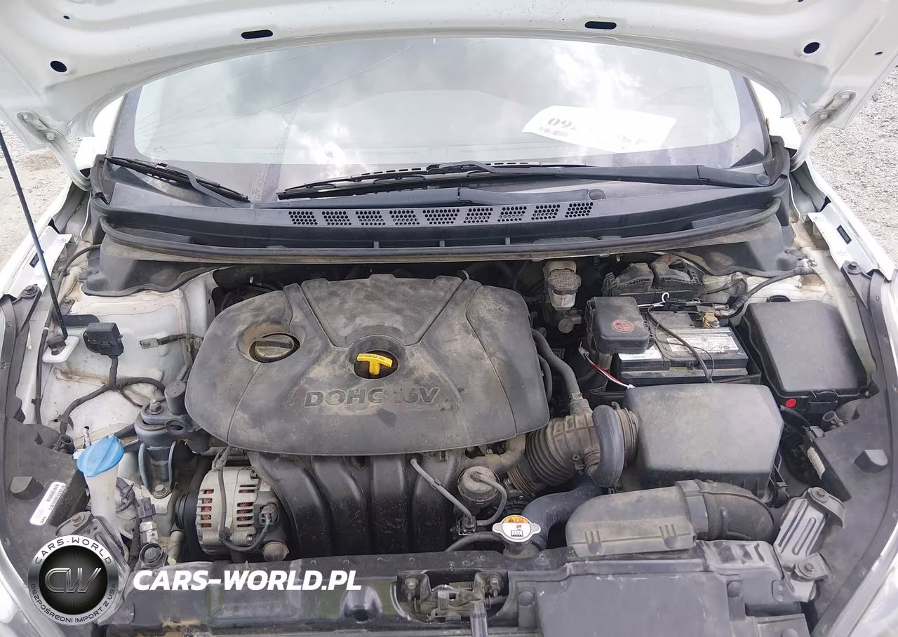 2014 Hyundai Elantra Se VIN:5NPDH4AE6EH480681 - 10