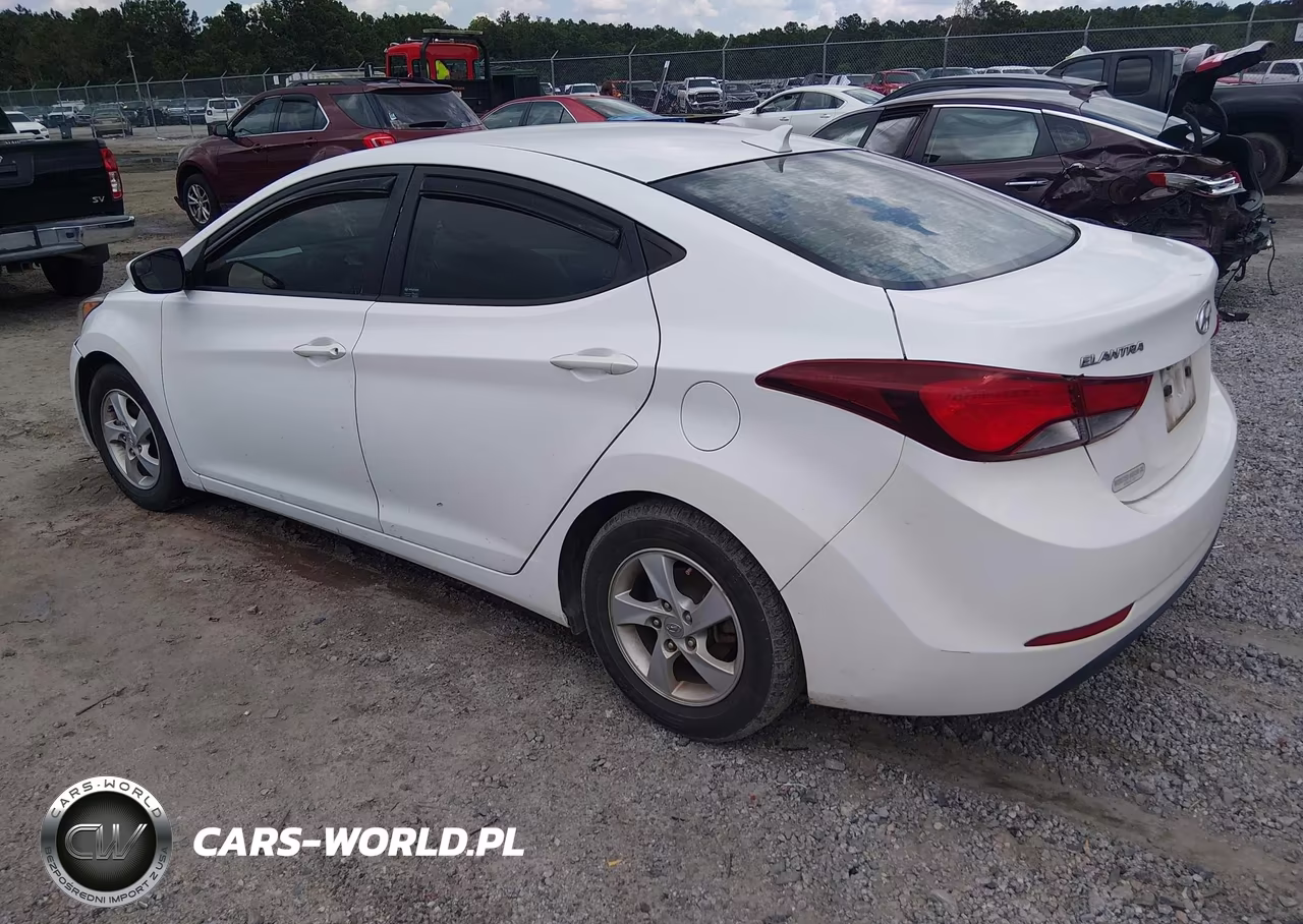 2014 Hyundai Elantra Se VIN:5NPDH4AE6EH480681 - 3