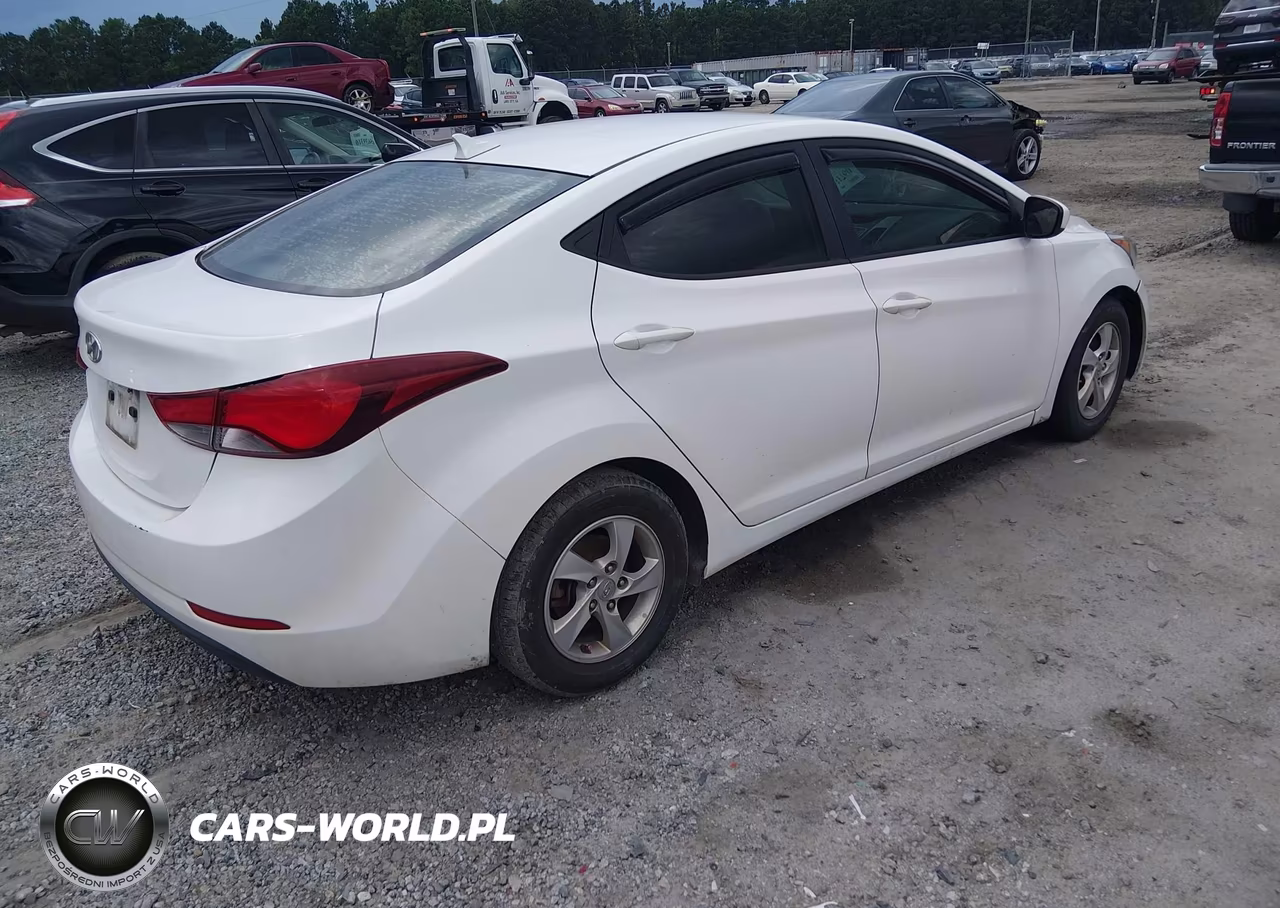 2014 Hyundai Elantra Se VIN:5NPDH4AE6EH480681 - 4