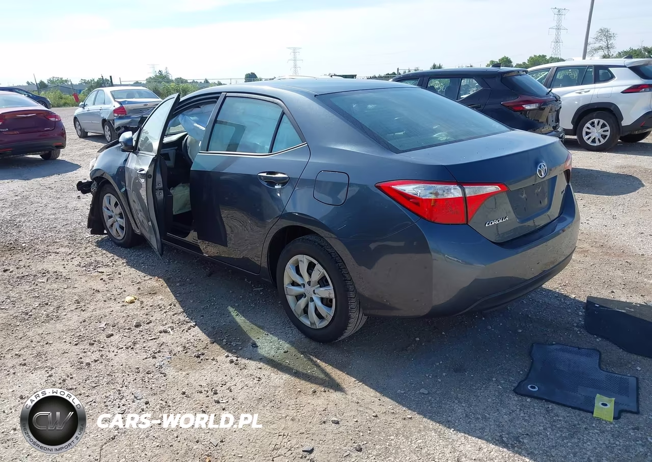 2016 Toyota Corolla Le VIN:2T1BURHE2GC569031 - 3