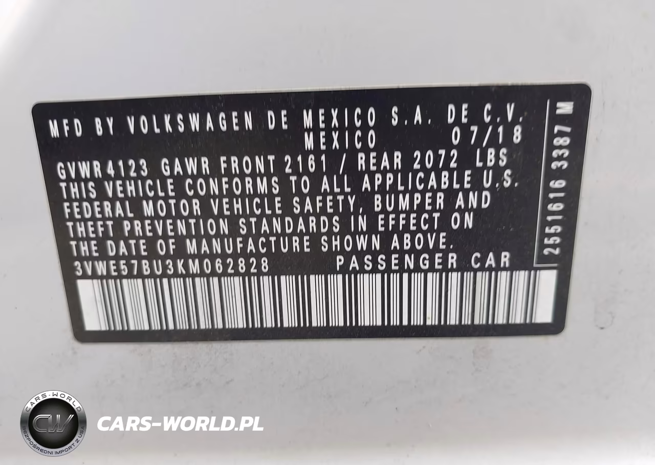 2019 Volkswagen Jetta 1.4T Sel VIN:3VWE57BU3KM062828 - 9
