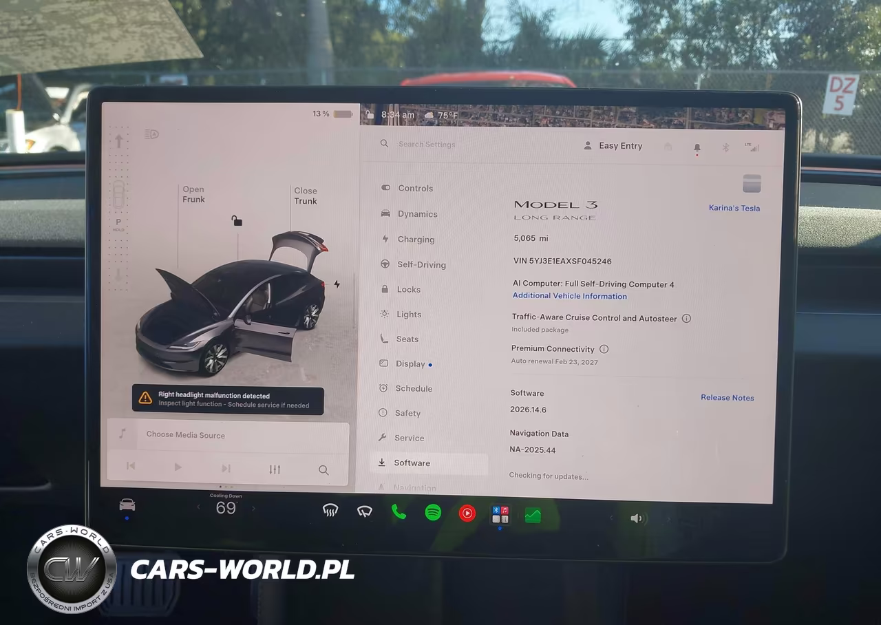 2025 Tesla Model 3 Long Range Rear-Wheel Drive-Standard Rear-Wheel Drive VIN:5YJ3E1EAXSF045246 - 17