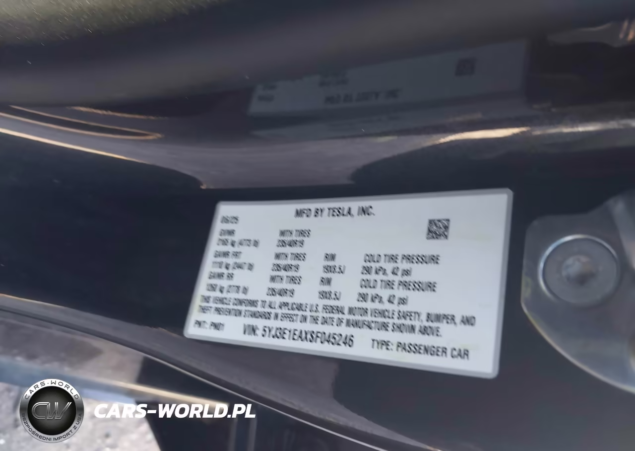 2025 Tesla Model 3 Long Range Rear-Wheel Drive-Standard Rear-Wheel Drive VIN:5YJ3E1EAXSF045246 - 9
