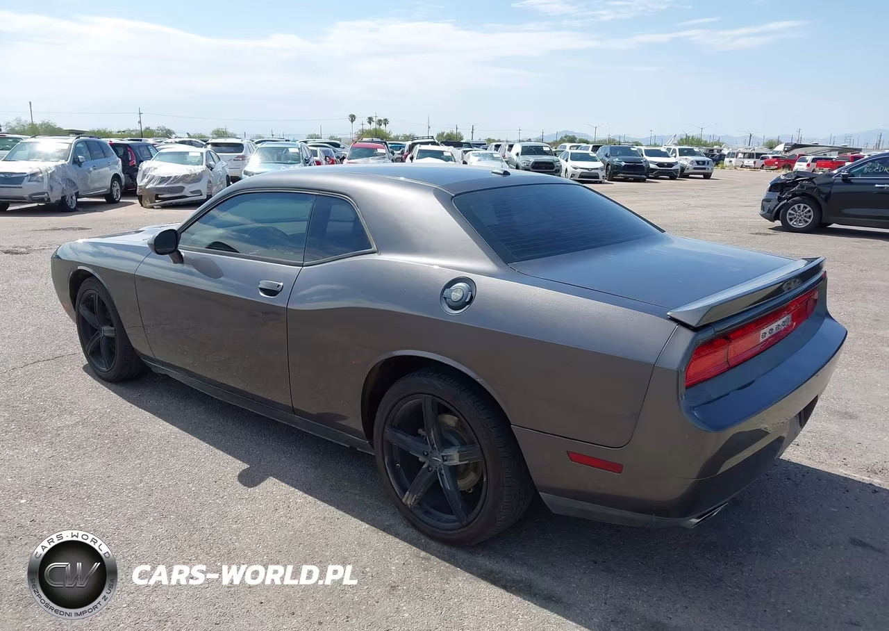 2014 Dodge Challenger Sxt VIN:2C3CDYAG9EH298423 - 3
