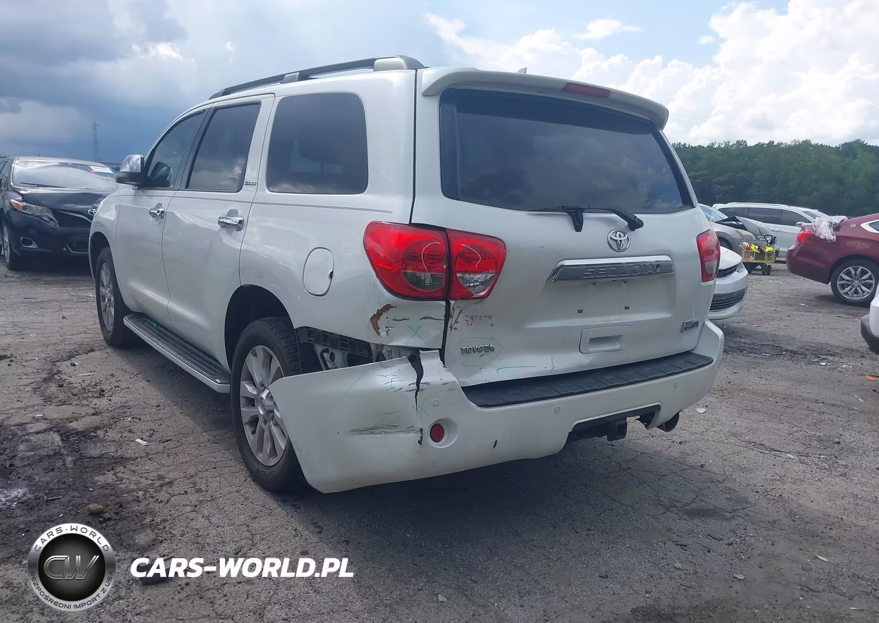 2010 Toyota Sequoia Platinum 5.7L V8 VIN:5TDYY5G19AS026702 - 3