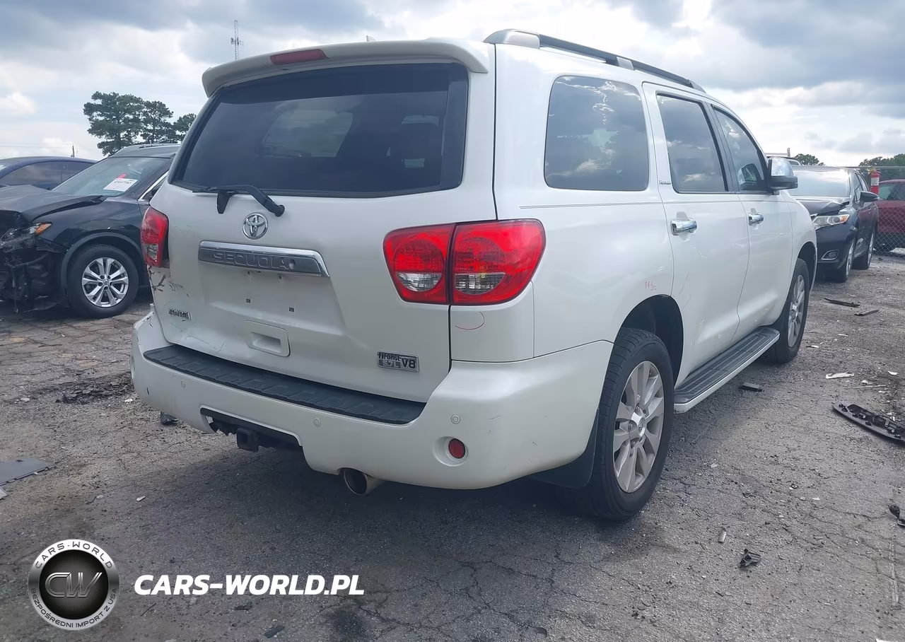 2010 Toyota Sequoia Platinum 5.7L V8 VIN:5TDYY5G19AS026702 - 4