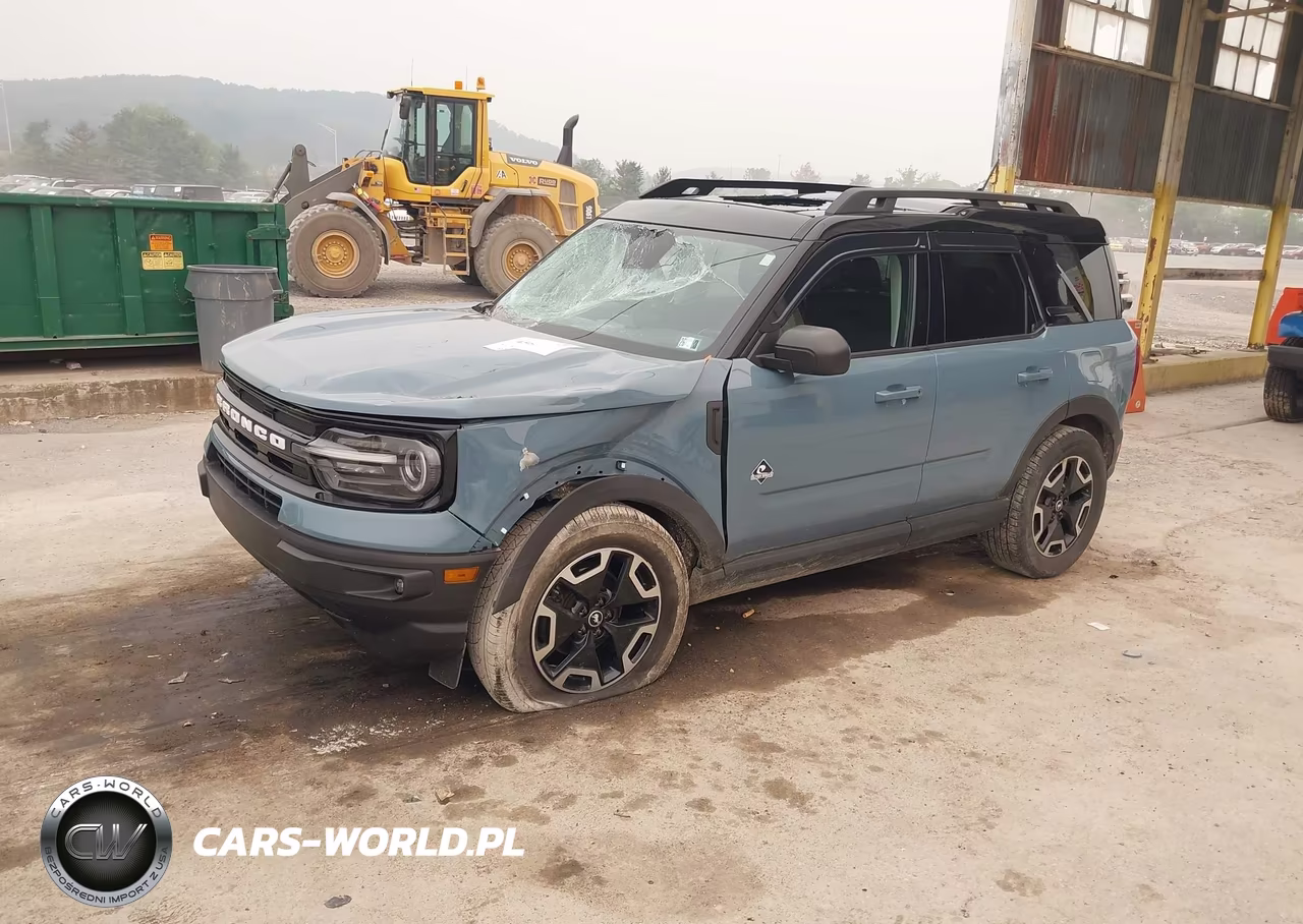 2022 Ford Bronco Sport Outer Banks VIN:3FMCR9C6XNRD96707 - 2