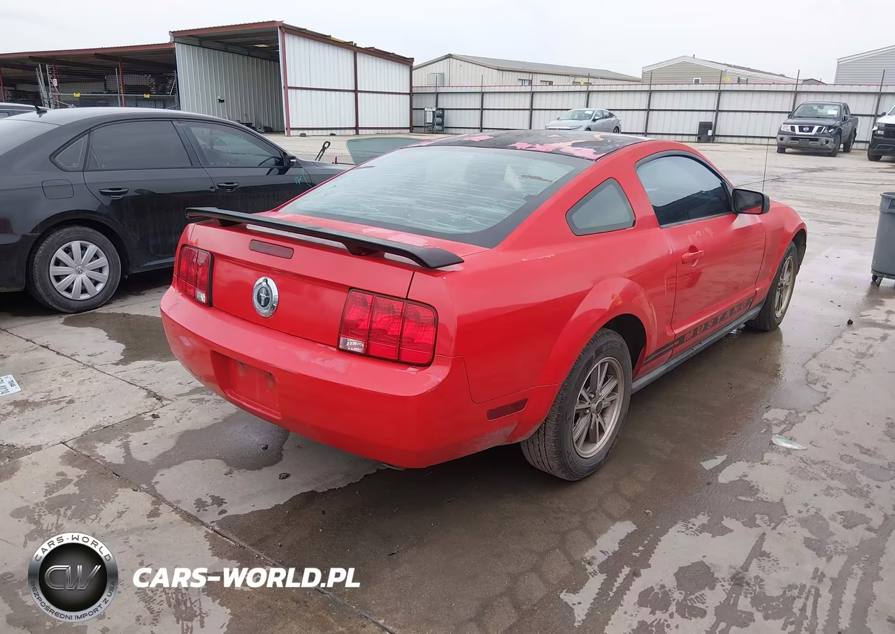 2005 Ford Mustang V6 Deluxe-V6 Premium VIN:1ZVFT80N455130124 - 4