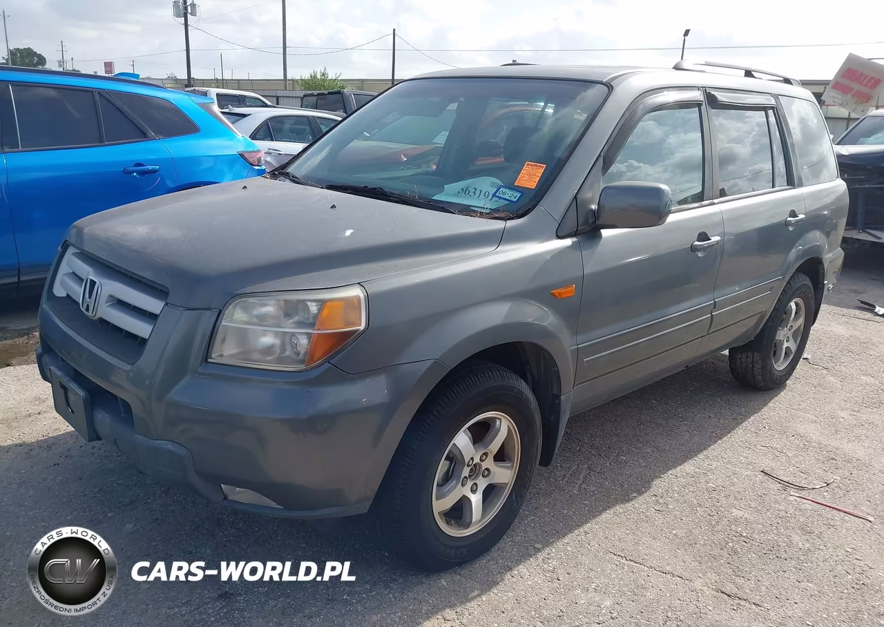 2007 Honda Pilot Ex-L VIN:5FNYF287X7B022680 - 2