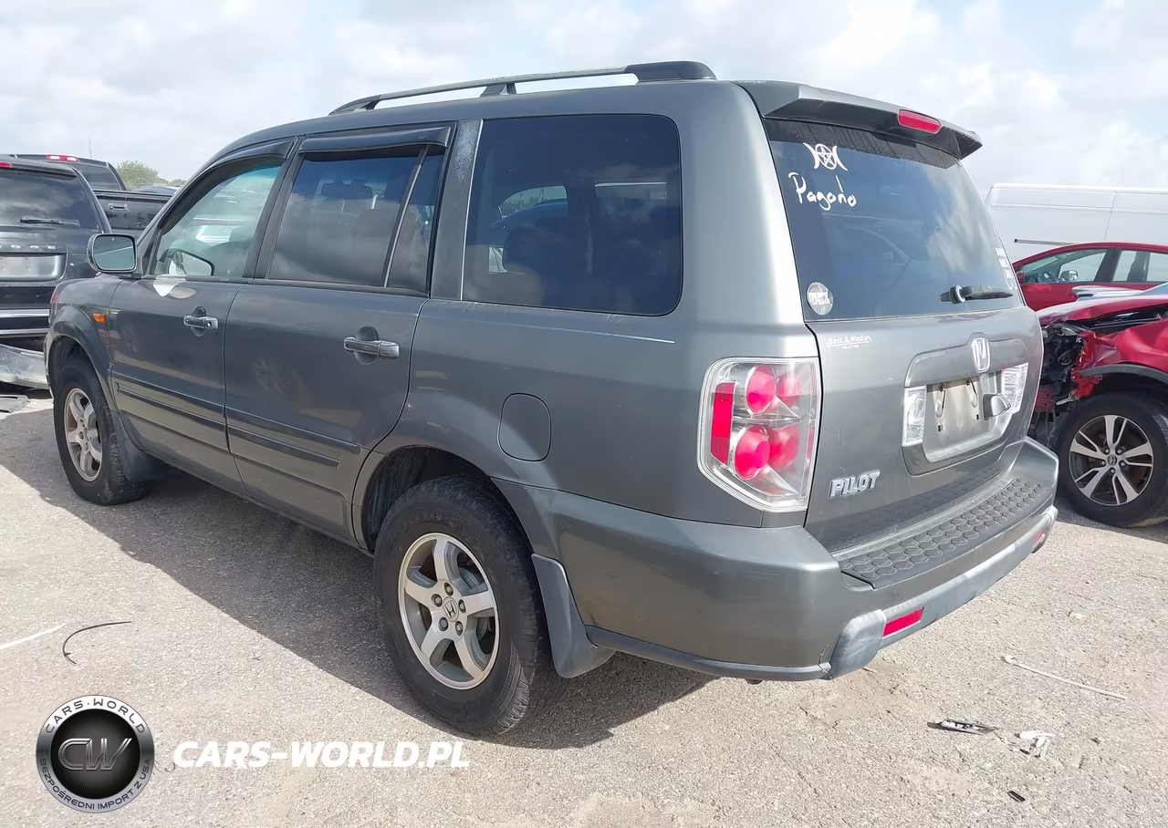 2007 Honda Pilot Ex-L VIN:5FNYF287X7B022680 - 3