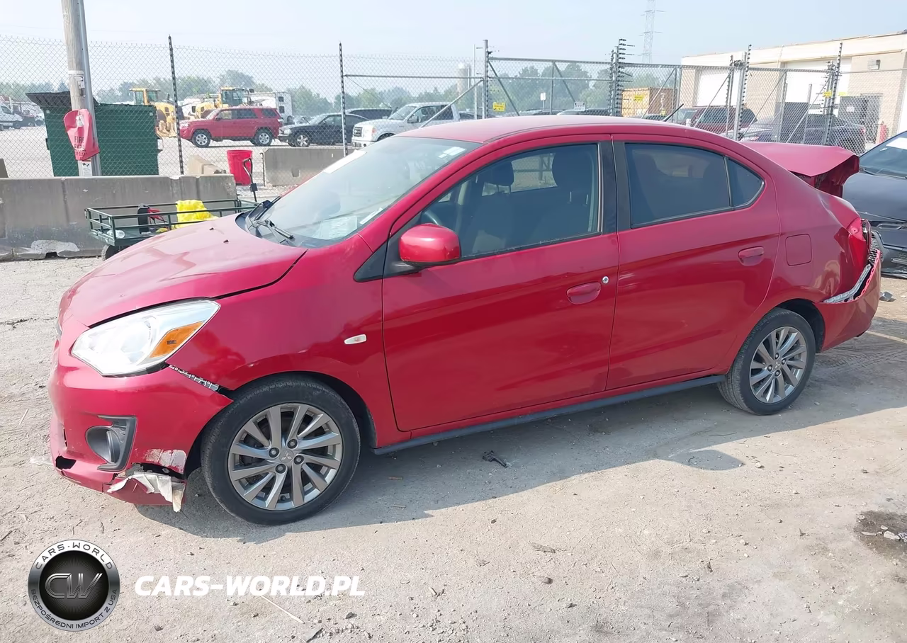 2019 Mitsubishi Mirage G4 Es-Rf VIN:ML32F3FJ7KHF15368 - 2