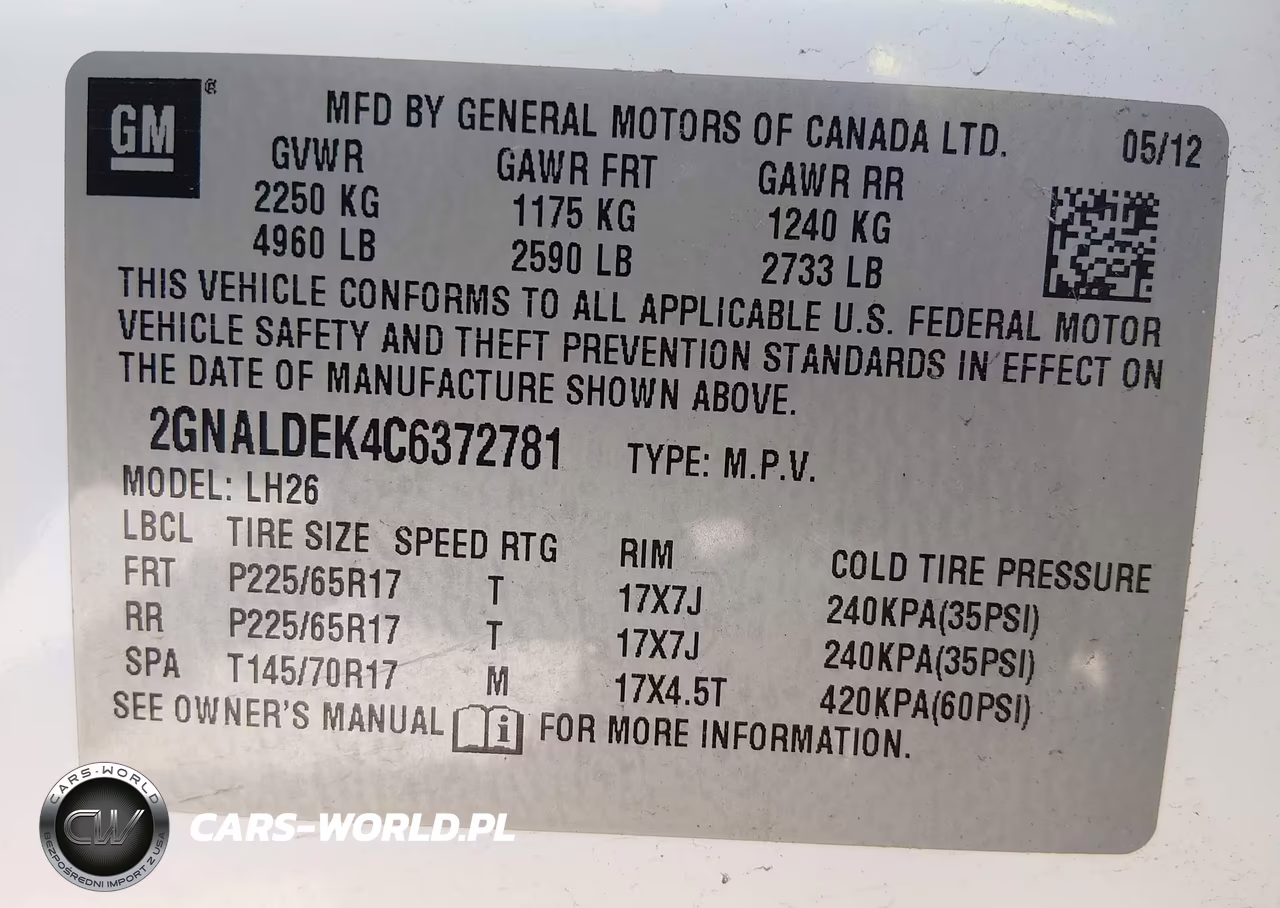 2012 Chevrolet Equinox Lt W-1Lt VIN:2GNALDEK4C6372781 - 9