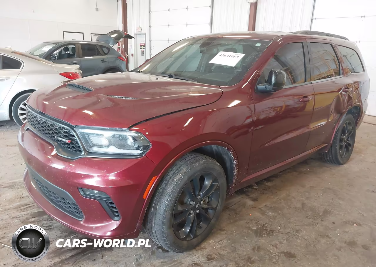 2021 Dodge Durango Gt Plus Awd VIN:1C4RDJDGXMC850005 - 2