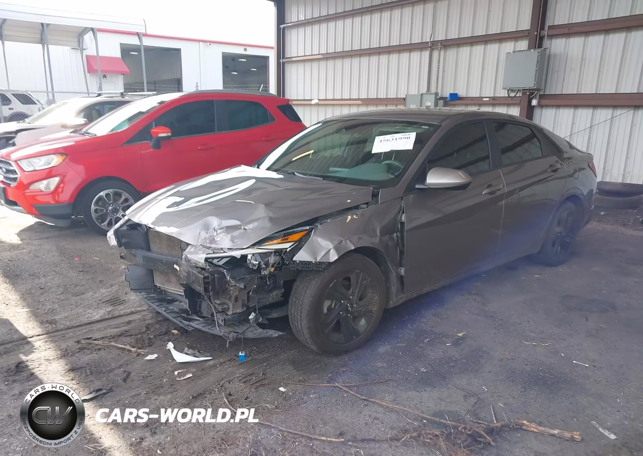 2021 Hyundai Elantra Sel VIN:KMHLM4AG8MU211994 - 2