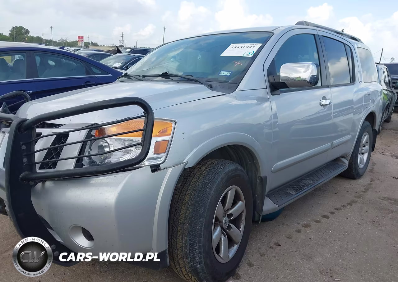2012 Nissan Armada Sv VIN:5N1BA0ND7CN614015 - 2