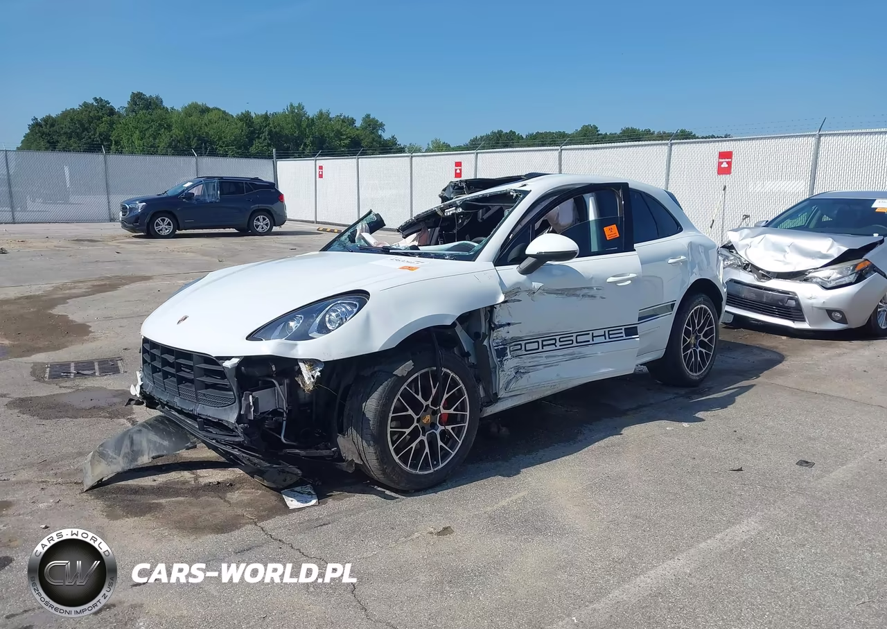 2016 Porsche Macan Turbo VIN:WP1AF2A55GLB92886 - 2